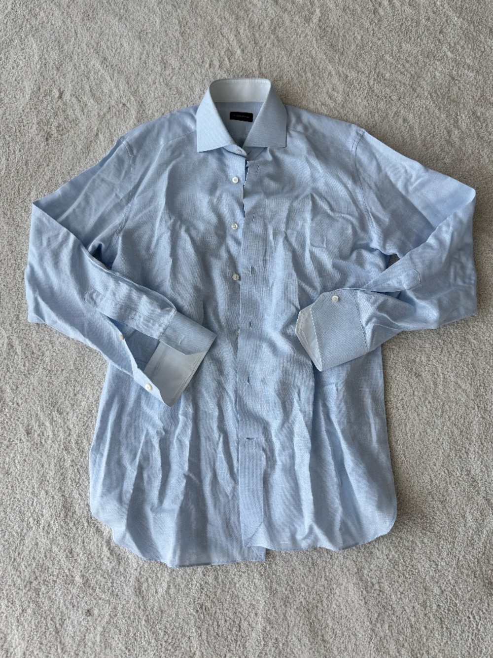 Ermenegildo Zegna Linen Button Down